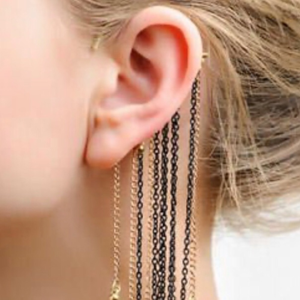 COPY - Bohemian Fringe Ear Cuff HTF
